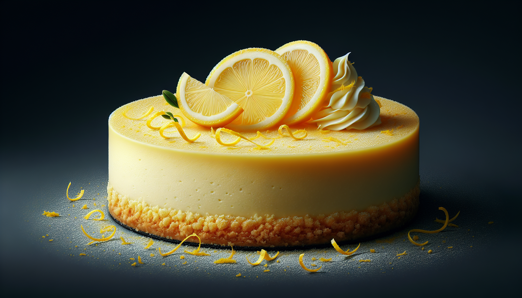 cheesecake al limone